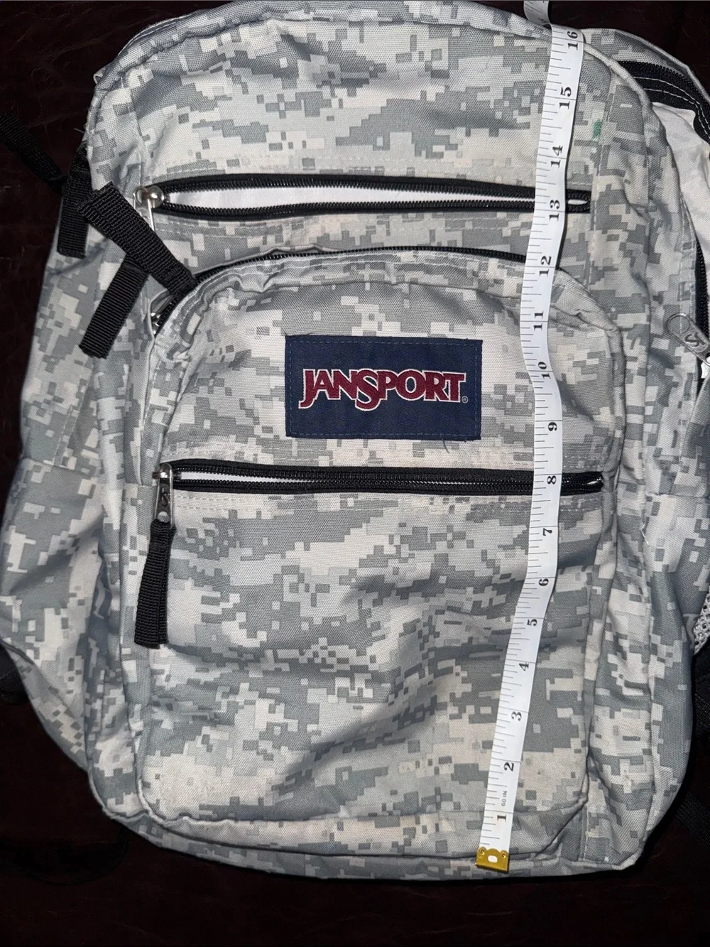 Jansport Digital Gray Camo Backpack